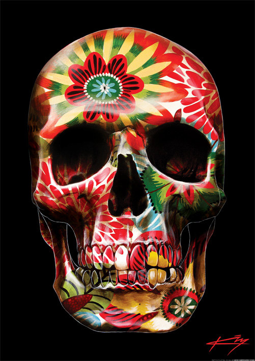 skull-art-prints-by-Gerrard-King