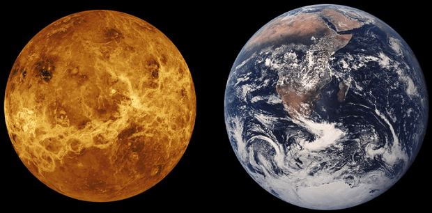 Venus Earth